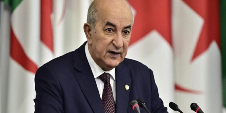 Le président de la République, M. Abdelmadjid Tebboune