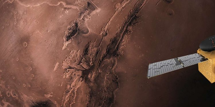 La sonde Hope s'approche de Mars