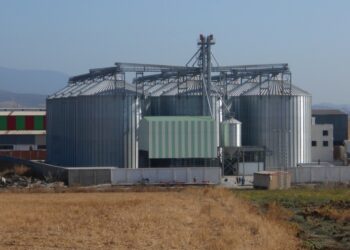 Silo de stockage de céréales