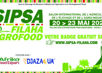 La 22 édition du Salon international de l’agriculture, de l’élevage et de l’agro-industrie « Sipsa Filiha Agrofood»,