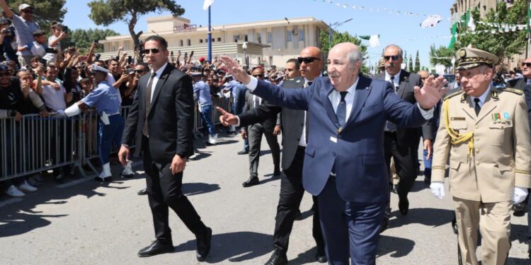 Abdelmadjid Tebboune a Khenchela