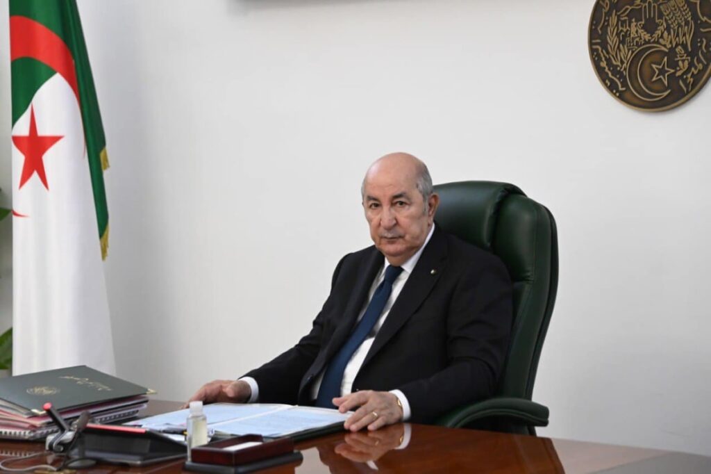 Conseil des ministres Abdelmadjid Tebboune
