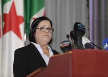 La présidente du Conseil national économique, social et environnemental (CNESE), Rabia Kherfi