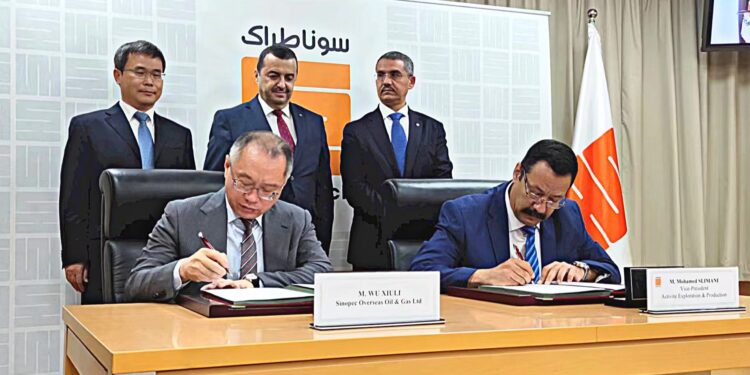 Hydrocarbures : Sonatrach et Sinopec s’accordent sur un «partenariat renforcé»
