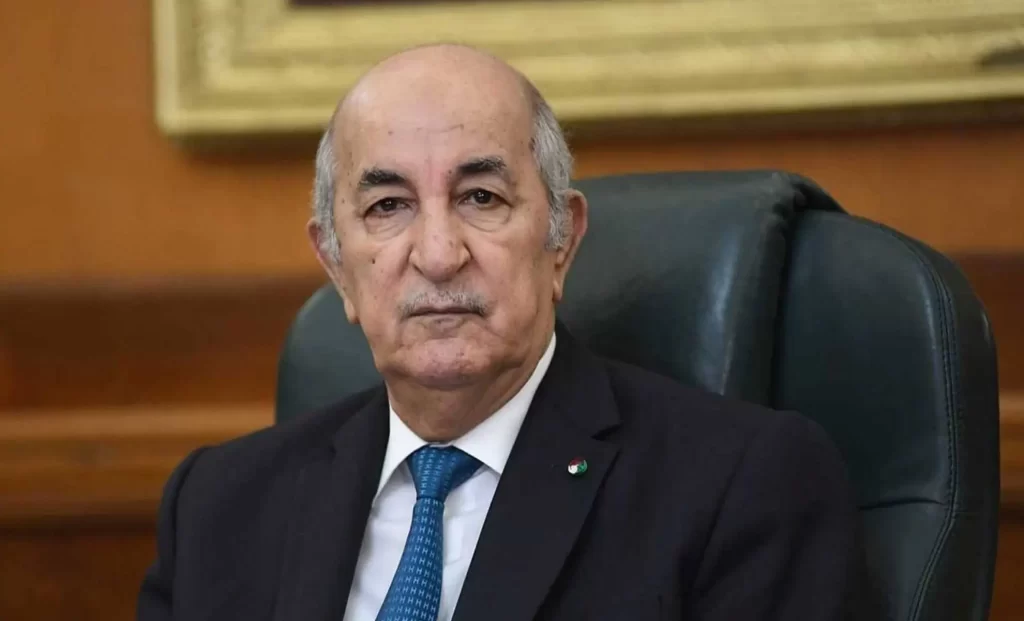 Le président de la République, M. Abdelmadjid Tebboune