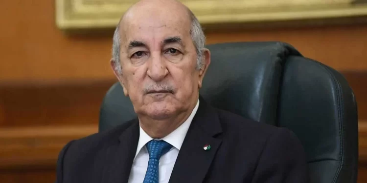 Le président de la République, M. Abdelmadjid Tebboune