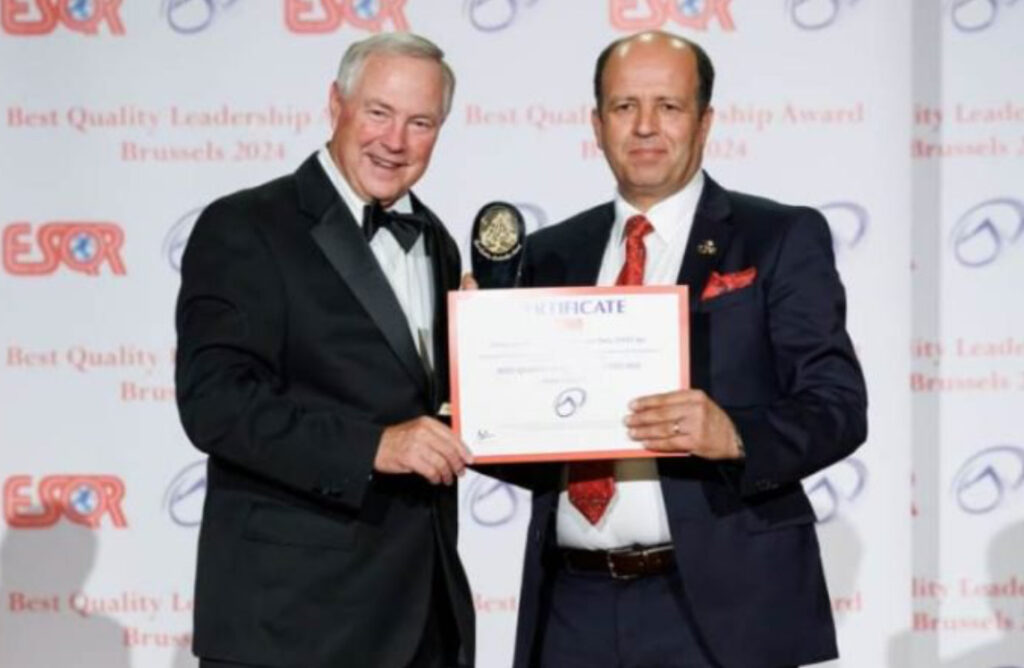 L’ENTP reçoit le prix européen «Best Quality Leadership Awards 2024»