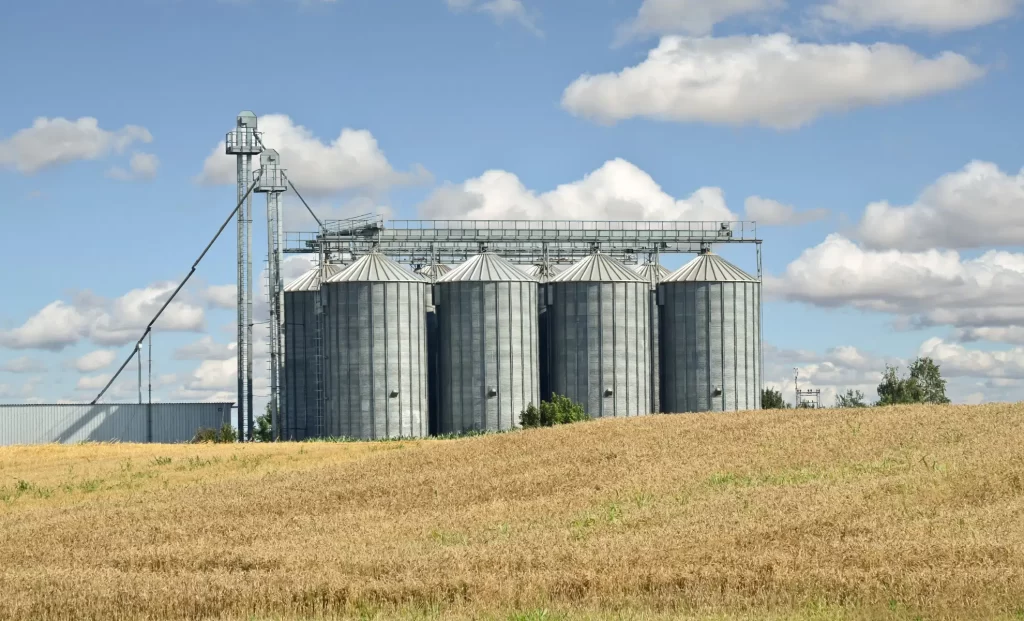 Centres de stockage de céréales