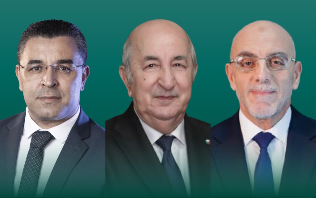 Les trois candidats à l’élection présidentielle anticipée du 7 septembre 2024