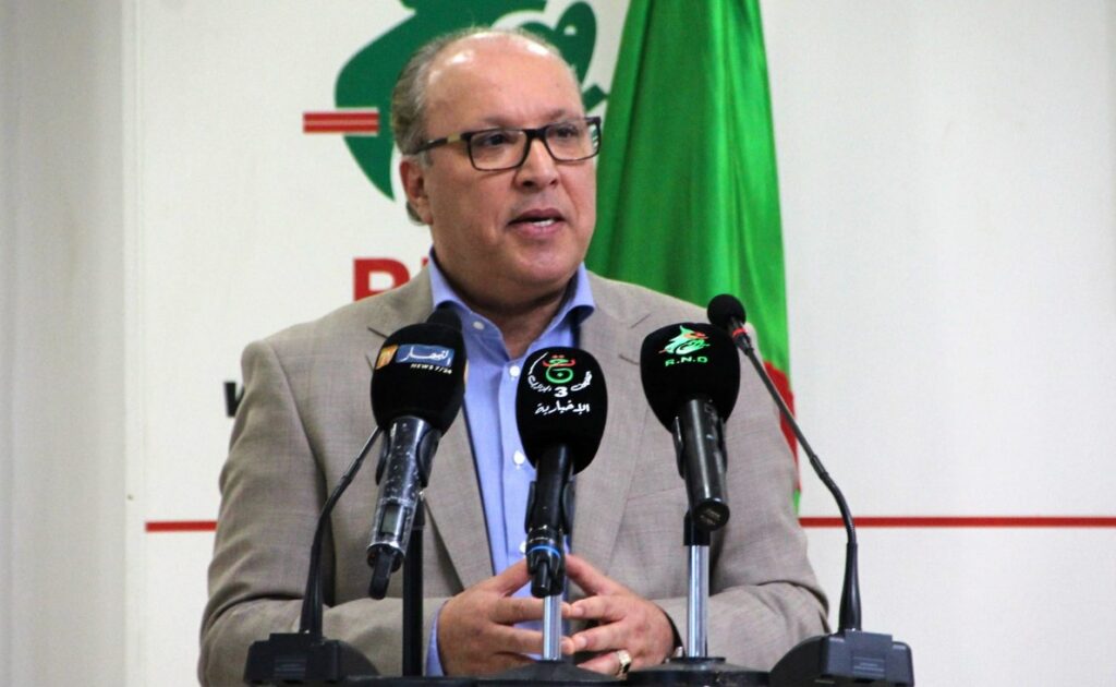 Le secrétaire général du Rassemblement national démocratique (RND), Mustapha Yahi