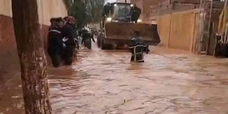 Bechar : Évacuation de 260 familles des zones inondables