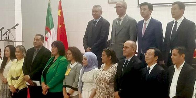 Inauguration du département de la langue chinoise à l’université d’Alger 2