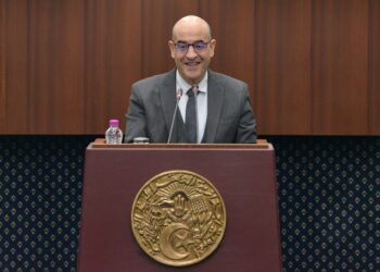 Le ministre des Transports, Mohamed El-Habib Zahana