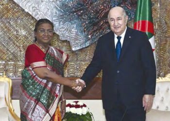 Coopération : La présidente de l’Inde achève une visite d’Etat de quatre jours en Algérie