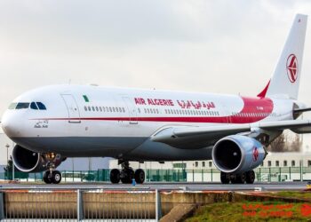 Avion d'Air Algérie sur le tarmac
