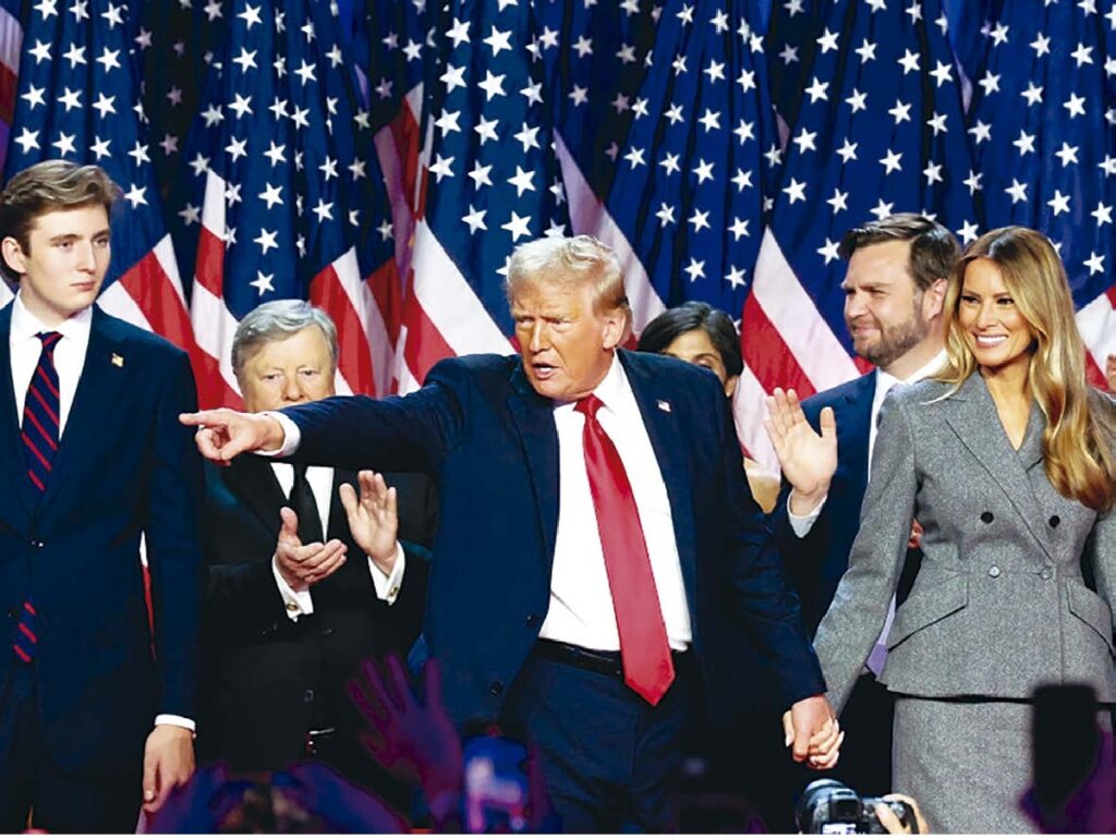 Donald Trump, élu hier, 47ème Président des Etats-Unis
