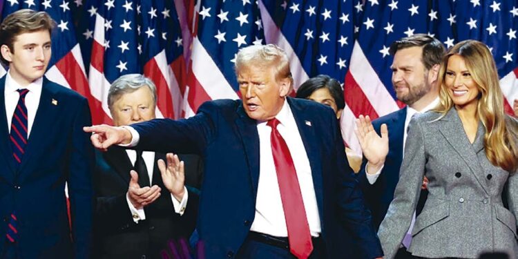 Donald Trump, élu hier, 47ème Président des Etats-Unis