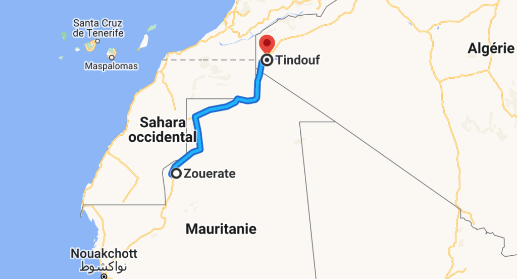 Projet de la route Tindouf-Zouerate : Les travaux avancent à un rythme accéléré pour livrer le projet dans les délais