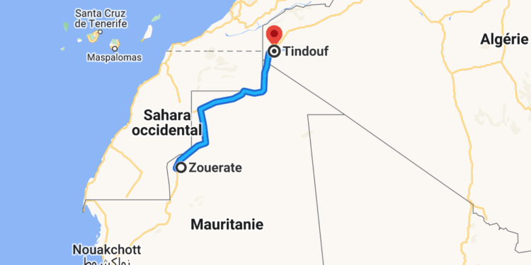 Projet de la route Tindouf-Zouerate : Les travaux avancent à un rythme accéléré pour livrer le projet dans les délais