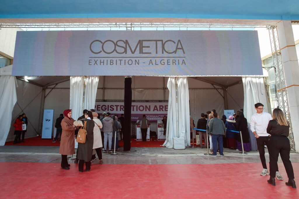 troisième édition du salon Cosmetica, qui s’est tenue à la Safex du 22 au 25 janvier 2025