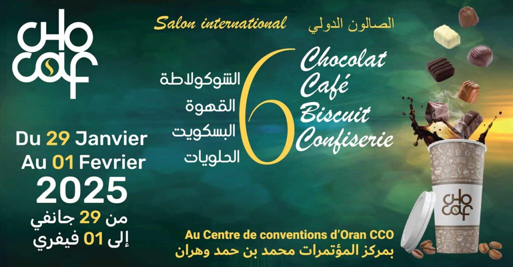 sixième édition du Salon international du chocolat et du café "Chocaf"