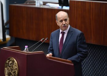 Le ministre du Travail, de l'Emploi et de la Sécurité sociale, Abdelhak Saihi