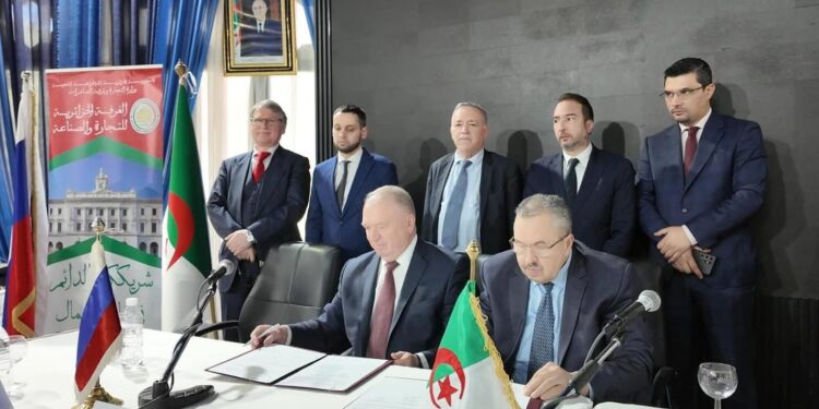 Algérie-Russie : Signature d’un accord et d’un mémorandum d'entente entre la CACI et la Safex et leurs homologues russes