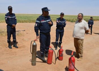 Adrar : Lancement d'une campagne de prévention et de lutte contre les feux de récoltes