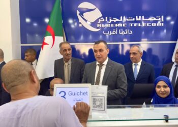 Le ministre de la Poste et des Télécommunications, Sid-Ali Zerrouki en visite à El-Oued