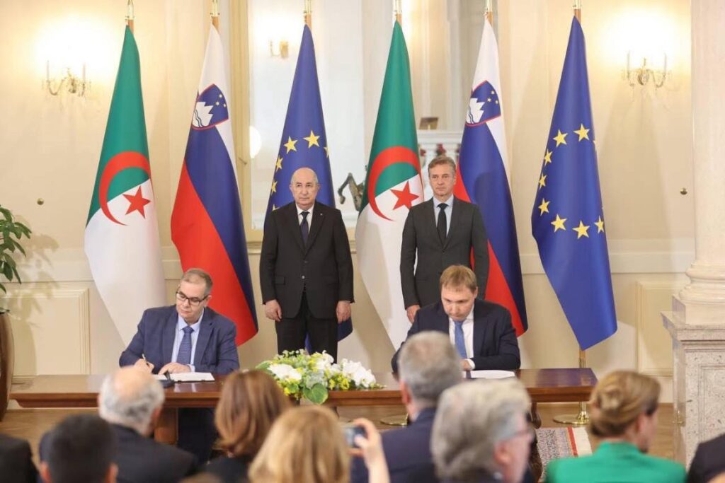 A travers le contrat gazier Sonatrach-Geoplin : Renforcement des liens énergétiques entre l'Algérie et la Slovénie