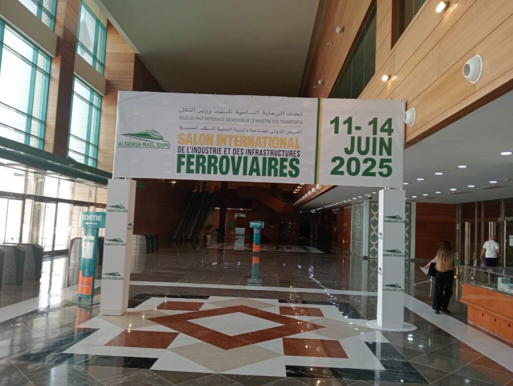 Oran : Ouverture du Salon international de l’industrie et des infrastructures ferroviaires
