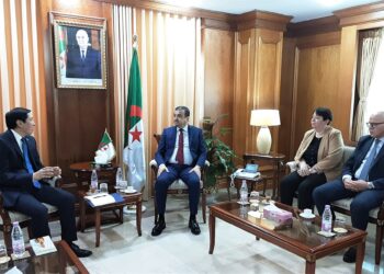 Le ministre d'Etat, ministre de l'Energie, des Mines et des Énergies renouvelables, M. Mohamed Arkab, a reçu, dimanche au siège du ministère, l'ambassadeur de la République du Kazakhstan auprès de l'Algérie, M. Anuarbek Akhmetov