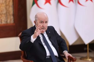Le président de la République, Abdelmadjid Tebboune