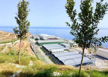 la station de dessalement d’eau de mer de Tighremt (commune de Toudja, wilaya de Béjaïa)