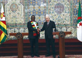 Visite en Algérie du président M. Emmerson Mnangagwa