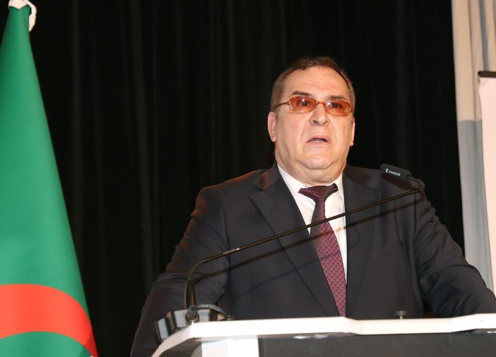 le ministre de la Communication, Mohamed Meziane