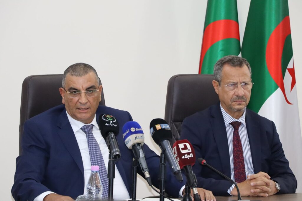 le ministre des Travaux publics et des Infrastructures de base, M. Abdelkader Djellaoui