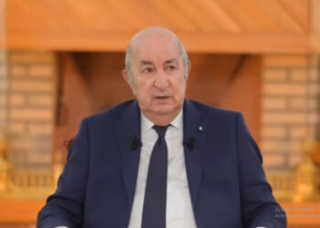 Le président de la République, Abdelmadjid Tebboune