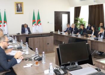 Infrastructures : Djellaoui préside une réunion consacrée au suivi des travaux d'extension du port phosphatier d’Annaba