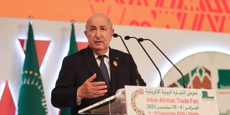 le coup d’envoi officiel de l'IATF 2025 a été donné par le président de la République, Abdelmadjid Tebboune