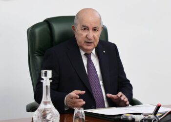 Le président de la République, Abdelmadjid Tebboune