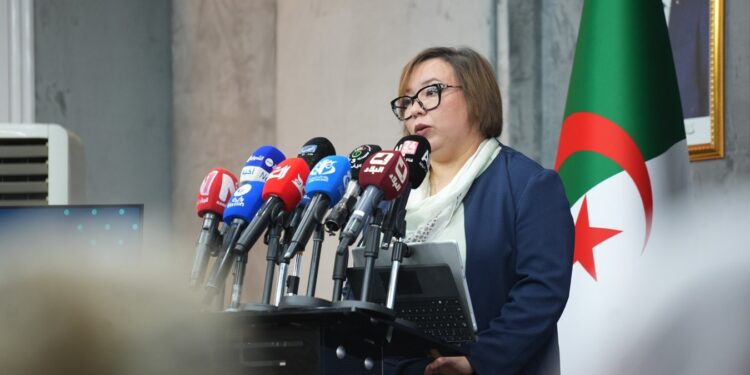 La ministre de la Formation et de l’Enseignement professionnels, Nassima Arhab