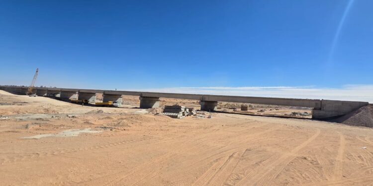 ANESRIF : Achèvement des travaux d’un important pont ferroviaire du mégaprojet BecharTindouf-Gara Djebilet