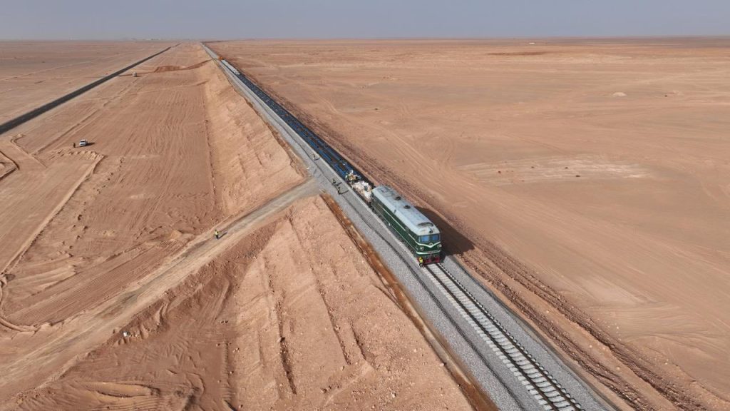 Ligne ferroviaire Bechar-Tindouf-Gara-Djebilet : L’ensemble des travaux sera finalisé dans une dizaine de jours