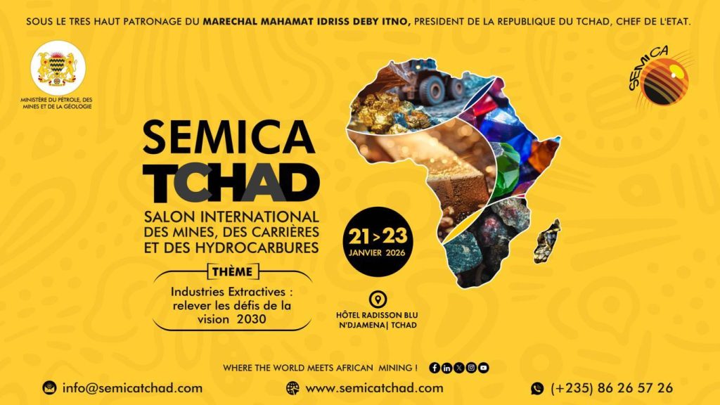 Salon international des mines, des carrières et des hydrocarbures : L’Algérie invitée d’honneur du SEMICA Tchad 2026