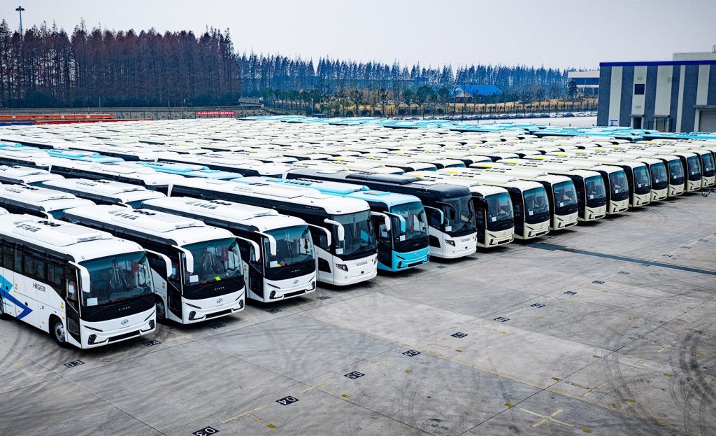 Transport public : Higer expédie 3 000 bus vers l’Algérie