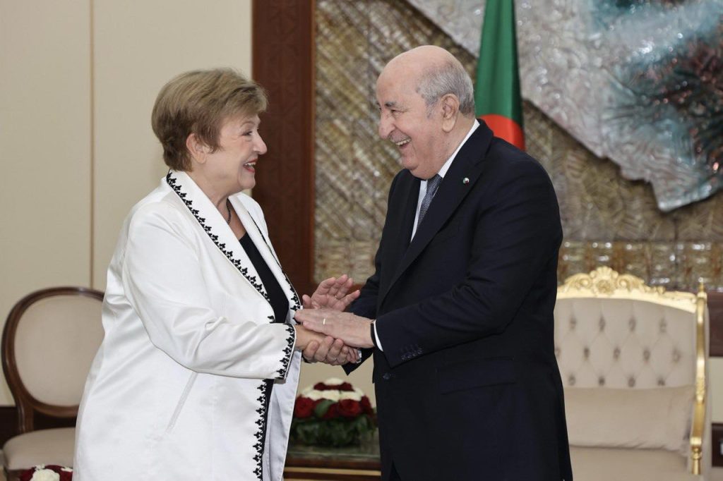 La Directrice Général du FMI reçue par le Président de la république : «Les investissements concrétisés par l’Algérie commencent à donner leurs fruits»