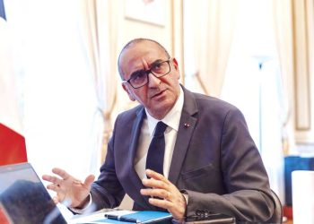 le ministre français de l’Intérieur Laurent Nuñez