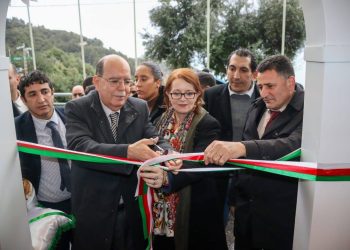 visite de travail et d’inspection à Béjaïa, samedi 14 février 2026, la ministre du Tourisme et de l’Artisanat, Houria Meddahi