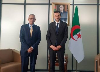 Le ministre de l'Économie de la connaissance, des Start-up et des Micro-entreprises, Noureddine Ouadah, a reçu, au siège du ministère, le directeur du bureau de l'Organisation mondiale de la propriété intellectuelle (OMPI) à Alger, Othmane Ahmed Mohamed Salek